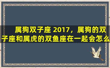 属狗双子座 2017，属狗的双子座和属虎的双鱼座在一起会怎么样